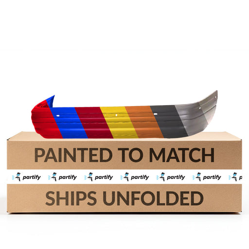 1991-1996 Ford Escort/Mercury Tracer CAPA Certified Rear Bumper 4 Door Wagon - FO1100238-Partify-Painted-Replacement-Body-Parts