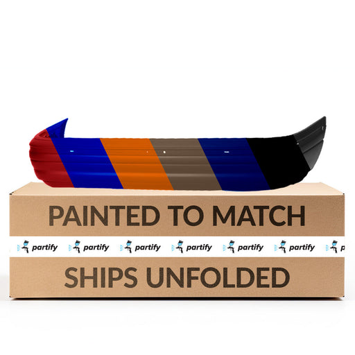 1991-1996 Ford Escort/Mercury Tracer Rear Bumper 4 Door Hatchback/Sedan/Wagon - FO1100239-Partify-Painted-Replacement-Body-Parts