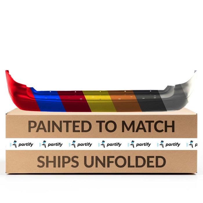 1995-1998 Ford Windstar CAPA Certified Rear Bumper W/4 Inch Step Pad - FO1100243-Partify-Painted-Replacement-Body-Parts