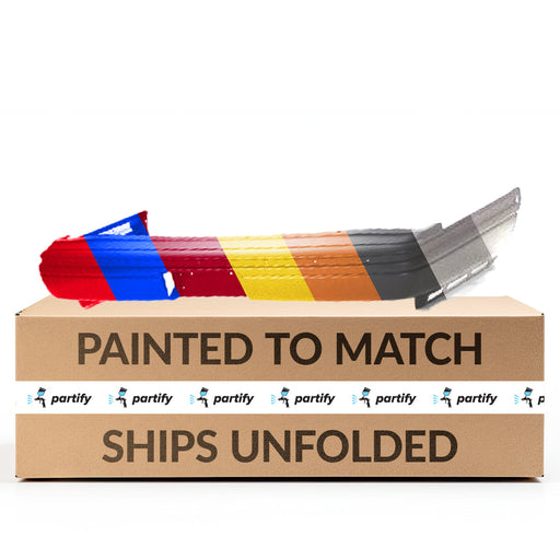 1995-1997 Lincoln Town Car CAPA Certified Rear Bumper - FO1100250-Partify-Painted-Replacement-Body-Parts