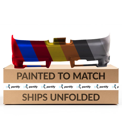 1998-2003 Ford Escort ZX2/ZX2 Cool Coupe/ZX2 Equi/ZX2 Hot Coupe/ZX2 S/R/ZX2 Tipico CAPA Certified Rear Bumper 2 Door Coupe - FO1100272-Partify-Painted-Replacement-Body-Parts