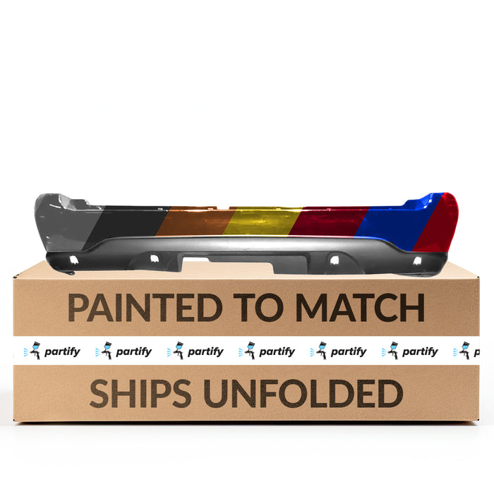 2000-2002 Lincoln Navigator Rear Bumper W/Reverse Sensor - FO1100293-Partify-Painted-Replacement-Body-Parts