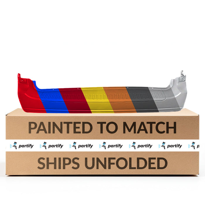 1999-2000 Ford Windstar SE/SEL CAPA Certified Rear Bumper Matte-Dark Gray - FO1100306-Partify-Painted-Replacement-Body-Parts