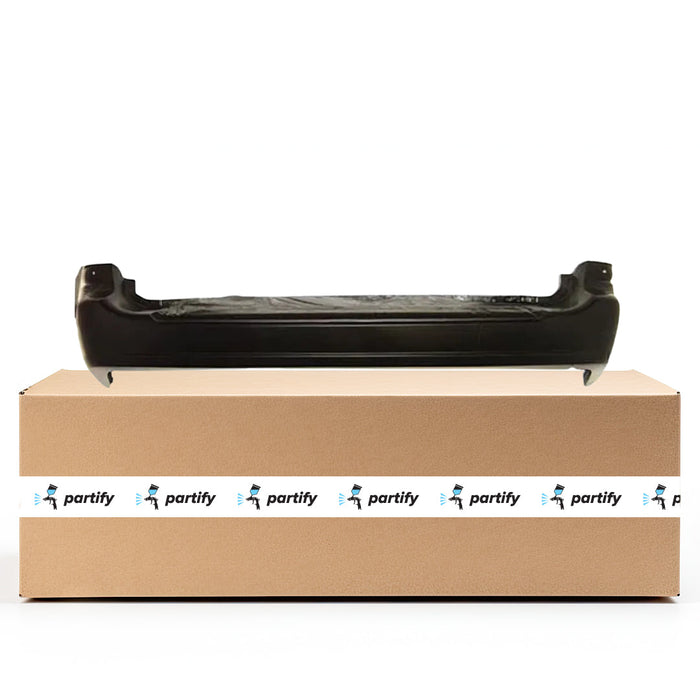 1999-2003 Ford Windstar Base/LX CAPA Certified Rear Bumper W/O Separate Inserts Textured Blue - FO1100313-Partify-Painted-Replacement-Body-Parts