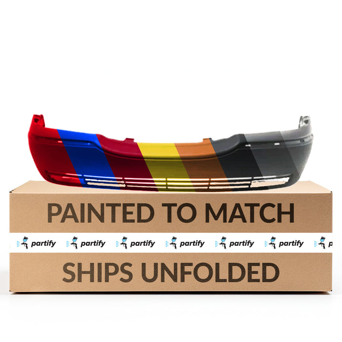 1998-2002 Lincoln Town Car CAPA Certified Rear Bumper Matte - FO1100323-Partify-Painted-Replacement-Body-Parts