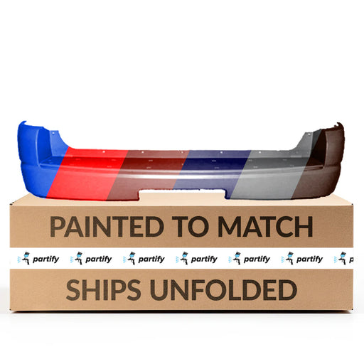 2002 Ford Explorer Rear Bumper Without Sensor Holes - FO1100328-Partify-Painted-Replacement-Body-Parts