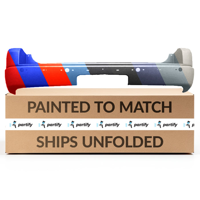 2002 Ford Explorer Rear Bumper With Sensor Holes - FO1100329-Partify-Painted-Replacement-Body-Parts