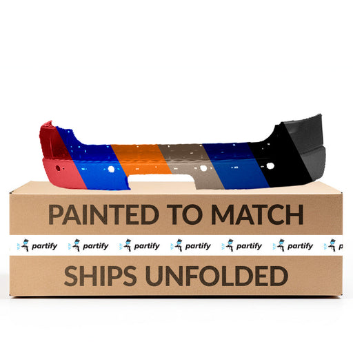 2002 Ford Explorer XLT CAPA Certified Rear Bumper W/O Appearance Pkg W/Backup Sensor Cool Gray 4 Door - FO1100330-Partify-Painted-Replacement-Body-Parts