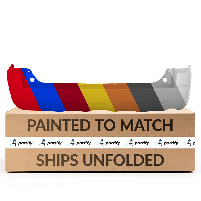 2002-2004 Ford Escape Limited/XLT Rear Bumper W/Tow Pkg W/O Rear Object Sensors - FO1100348-Partify-Painted-Replacement-Body-Parts