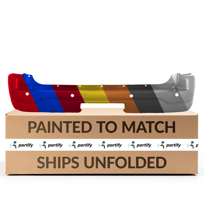 2003-2005 Lincoln Aviator Rear Bumper W/O Kitty Hawk - FO1100352-Partify-Painted-Replacement-Body-Parts