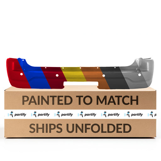 2003-2005 Lincoln Aviator Rear Bumper W/O Kitty Hawk - FO1100352-Partify-Painted-Replacement-Body-Parts