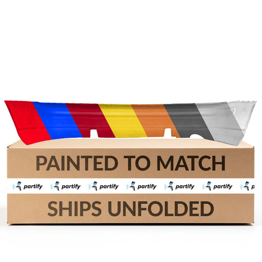 2000-2007 Ford Focus S/SE/SES/ZX3 CAPA Certified Rear Bumper 2 Door Hatchback - FO1100356-Partify-Painted-Replacement-Body-Parts