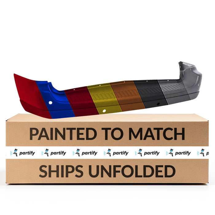 2001-2003 Ford Windstar SE/SE Sport CAPA Certified Rear Bumper W/Backup Sensor Predrilled For Backup Sensor - FO1100358-Partify-Painted-Replacement-Body-Parts