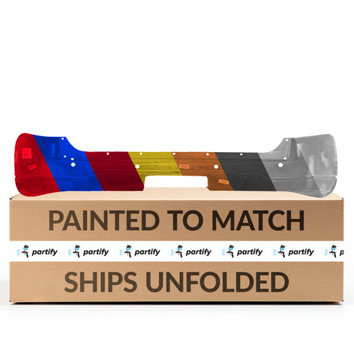 2003-2005 Lincoln Aviator Rear Bumper Kitty Hawk - FO1100360-Partify-Painted-Replacement-Body-Parts