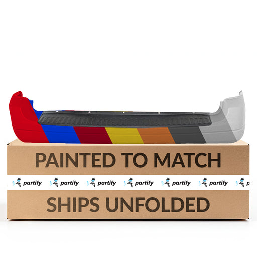 2004-2005 Ford Freestar SES Rear Bumper W/O Backup Sensor Holes - FO1100366-Partify-Painted-Replacement-Body-Parts