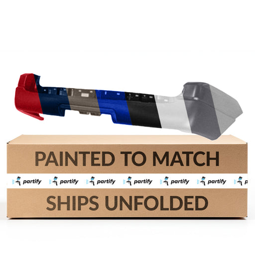 2004-2006 Ford Expedition NBX/XLT/XLS Rear Bumper Without Sensor Holes - FO1100373-Partify-Painted-Replacement-Body-Parts