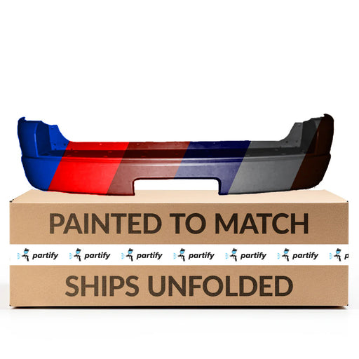 2003 Ford Explorer Rear Bumper Without Sensor Holes - FO1100375-Partify-Painted-Replacement-Body-Parts