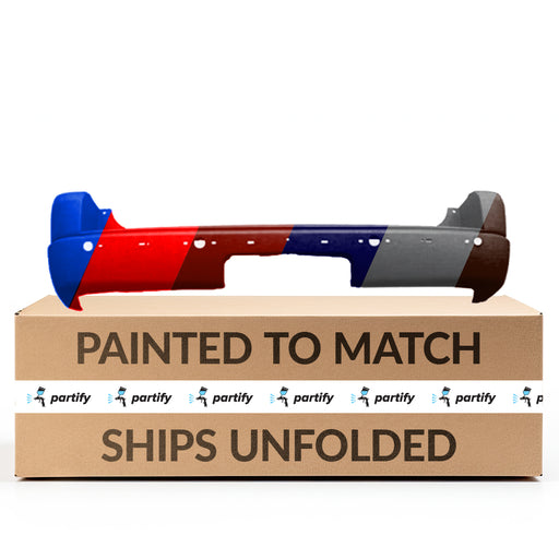 2003 Ford Explorer Rear Bumper With Sensor Holes - FO1100376-Partify-Painted-Replacement-Body-Parts