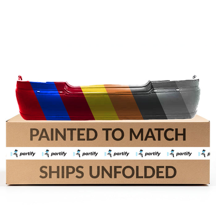 2003-2005 Lincoln Town Car CAPA Certified Rear Bumper W/O Proximity Sensor - FO1100379-Partify-Painted-Replacement-Body-Parts