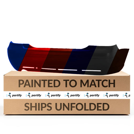 2005-2007 Ford Focus Non-ST Sedan Rear Bumper - FO1100385-Partify-Painted-Replacement-Body-Parts