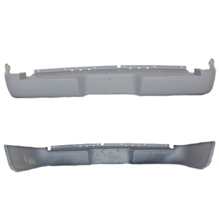 2007-2010 Ford Explorer Sport Trac XLT Rear Bumper Textured - FO1100601-Partify-Painted-Replacement-Body-Parts