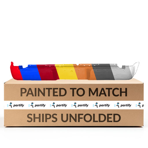 2007-2010 Ford Explorer Sport Trac Limited CAPA Certified Rear Bumper W/O Rear Object Sensor - FO1100602-Partify-Painted-Replacement-Body-Parts