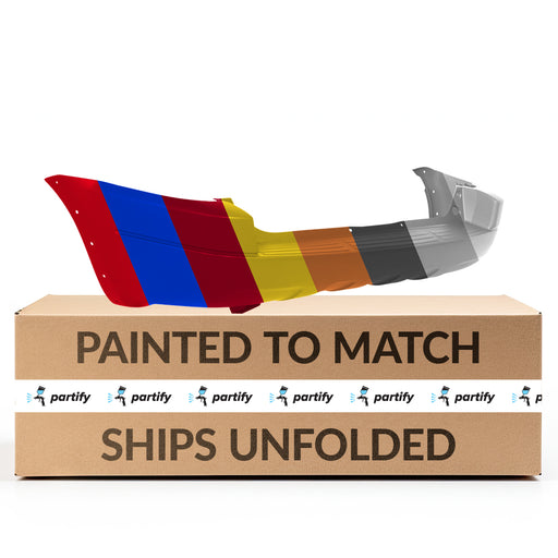 2003-2004 Ford Escape Rear Bumper W/Lip Molding W/O Sensor W/O Tow - FO1100605-Partify-Painted-Replacement-Body-Parts