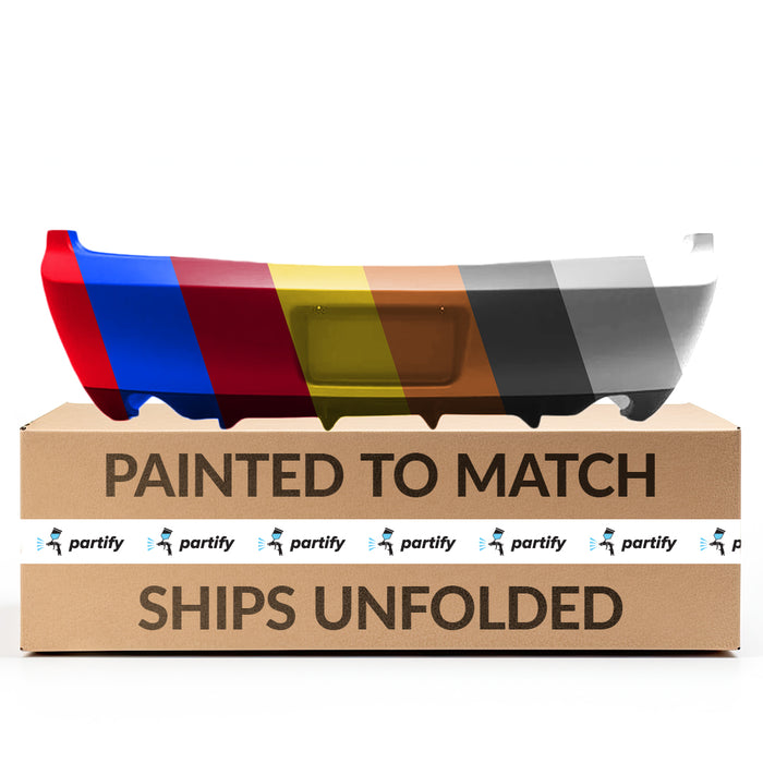 2007-2009 Ford Mustang GT/Shelby GT500/Shelby GT500KR CAPA Certified Rear Bumper W/ California Package - FO1100606-Partify-Painted-Replacement-Body-Parts