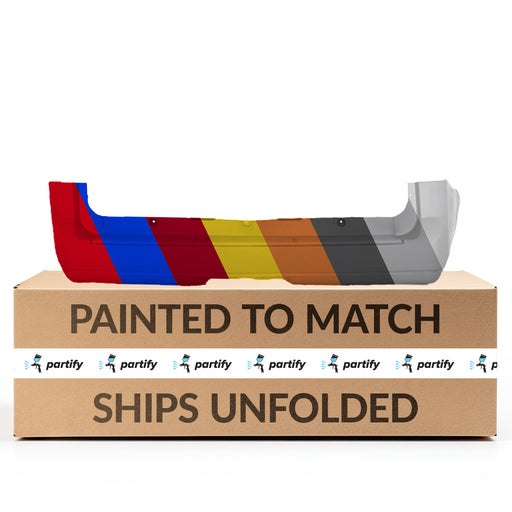 2007-2008 Lincoln Navigator Rear Bumper - FO1100609-Partify-Painted-Replacement-Body-Parts