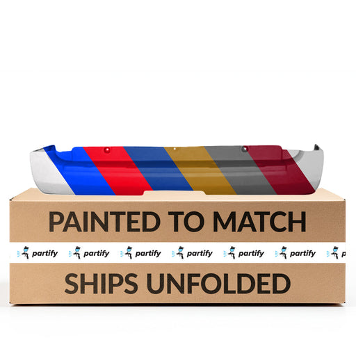 2007-2014 Ford Expedition XLT Rear Bumper - FO1100611-Partify-Painted-Replacement-Body-Parts