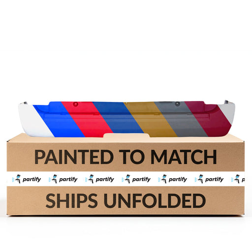 2007-2014 Ford Expedition EL Eddie Bauer/EL King Ranch/EL Limited/EL XL/EL XLT/XLT Rear Bumper - FO1100613-Partify-Painted-Replacement-Body-Parts