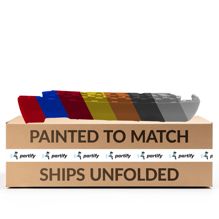 2008-2009 Ford Taurus X CAPA Certified Rear Bumper Lower W/O Rear Object Sensors - FO1100631-Partify-Painted-Replacement-Body-Parts