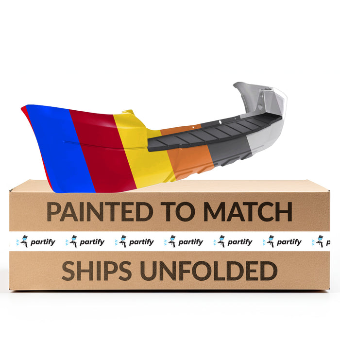 2005-2007 Ford Escape Rear Bumper W/O No Boundries Pkg W/Appearance Pkg W/Hitch - FO1100634-Partify-Painted-Replacement-Body-Parts