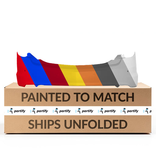 2009-2012 Lincoln MKS CAPA Certified Rear Bumper - FO1100638-Partify-Painted-Replacement-Body-Parts