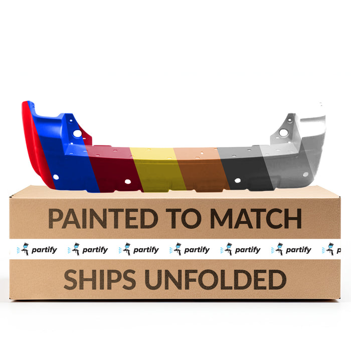 2008-2012 Ford Escape Hybrid/Limited/Limited Plus/XLS/XLT CAPA Certified Rear Bumper W/Rear Object Sensor W/O Towing Pkg - FO1100639-Partify-Painted-Replacement-Body-Parts