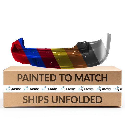 2009 Ford Flex CAPA Certified Rear Bumper W/O Towing Pkg - FO1100640-Partify-Painted-Replacement-Body-Parts