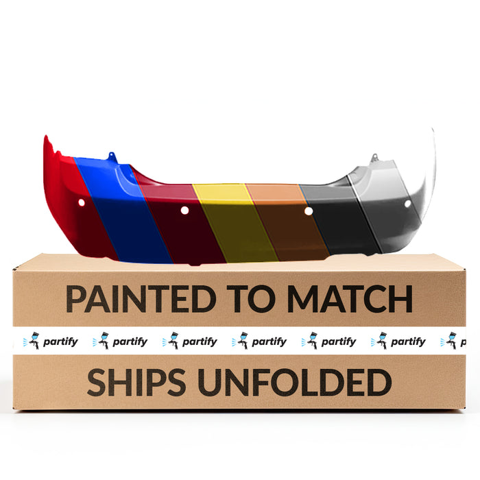 2006-2009 Ford Fusion CAPA Certified Rear Bumper W/Parking Aid Single Exhaust 2.3L L4 - FO1100644-Partify-Painted-Replacement-Body-Parts