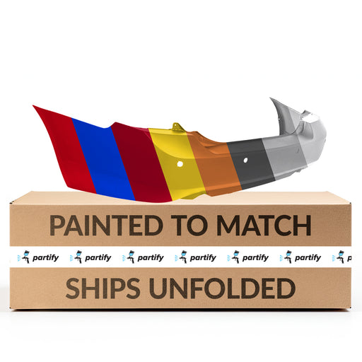 2006-2009 Ford Fusion Rear Bumper W/Parking Aid Dual Exhaust 3L V6 - FO1100645-Partify-Painted-Replacement-Body-Parts