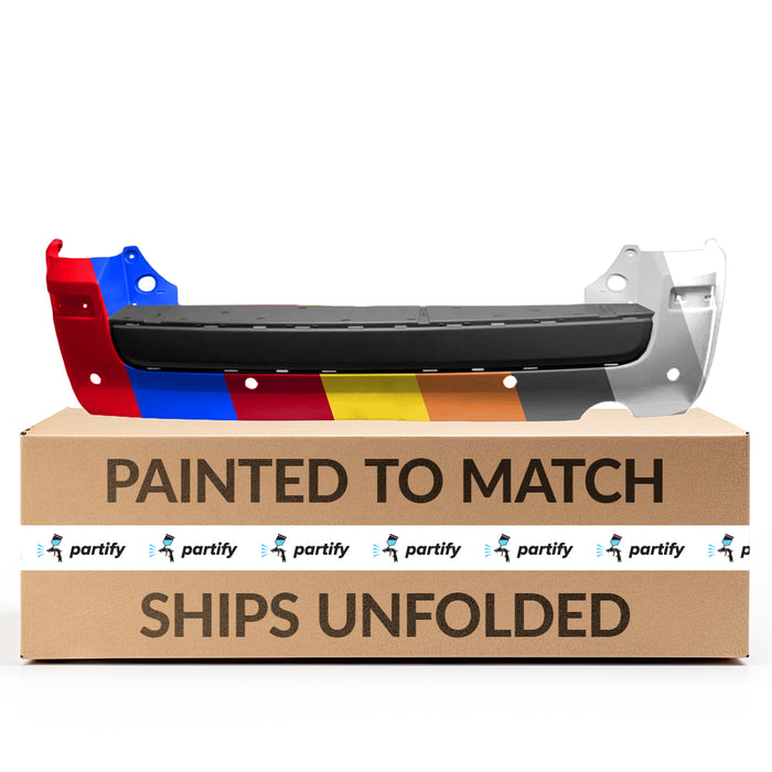2008-2011 Mercury Mariner Base/Hybrid/Premier Rear Bumper W/Hitch W/Rear Object Sensors - FO1100653-Partify-Painted-Replacement-Body-Parts