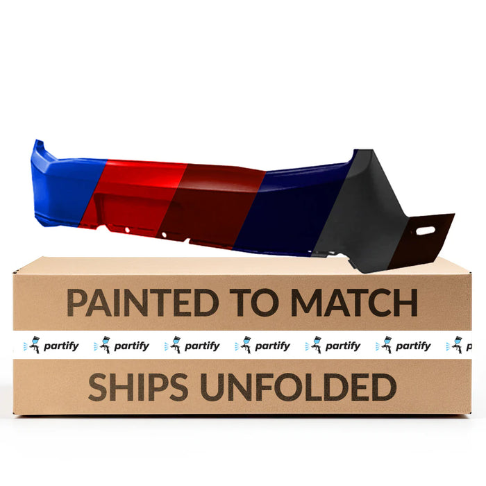 2010-2012 Ford Mustang Rear Bumper - FO1100661-Partify-Painted-Replacement-Body-Parts