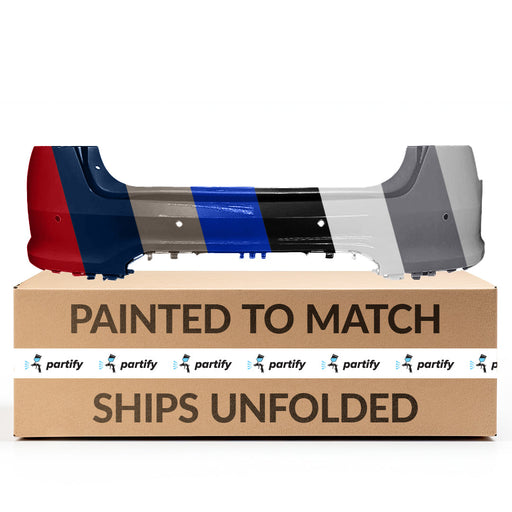 2010-2012 Ford Taurus Rear Bumper With Sensor Holes & Without Push Button Start - FO1100665-Partify-Painted-Replacement-Body-Parts