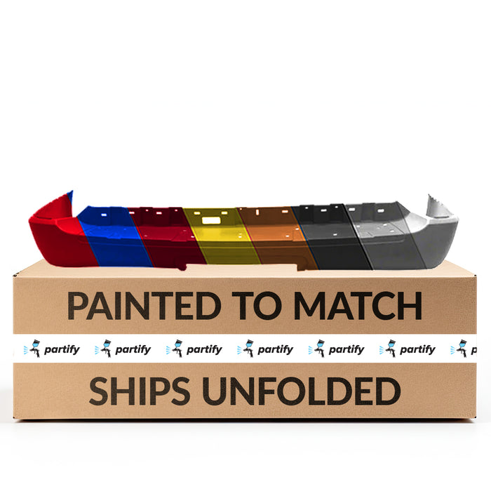 2003 Ford Expedition Rear Bumper W/O Rear Object Sensor Cover Only W/O Center Support Platinum - FO1100668-Partify-Painted-Replacement-Body-Parts