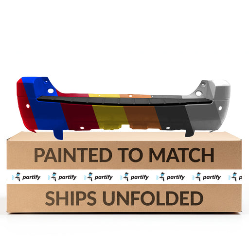 2005-2007 Ford Escape Limited/XLT/XLT Deportivo/XLT No Boundaries/XLT Sport Rear Bumper W/Appearance Pkg W/Hitch Cutout W/Sensor - FO1100675-Partify-Painted-Replacement-Body-Parts