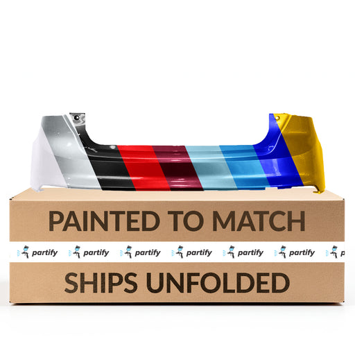 2012-2014 Ford Focus Sedan Rear Bumper - FO1100677-Partify-Painted-Replacement-Body-Parts
