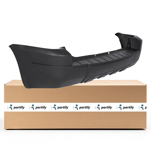 2005-2007 Ford Escape XLS/XLT/XLT Deportivo/XLT No Boundaries/XLT Sport CAPA Certified Rear Bumper W/O No Boundries Pkg W/Flare W/O Hitch Textured - FO1100681-Partify-Painted-Replacement-Body-Parts