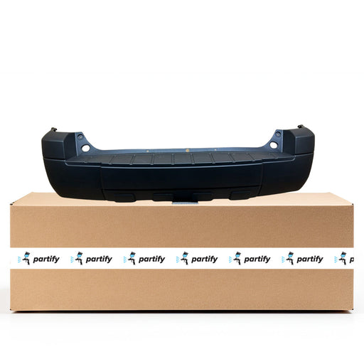 2005-2007 Ford Escape XLS/XLT/XLT Deportivo/XLT No Boundaries/XLT Sport CAPA Certified Rear Bumper W/O No Boundries Pkg W/Flares W/Tow Textured - FO1100682-Partify-Painted-Replacement-Body-Parts