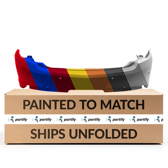 2013-2016 Lincoln MKS Rear Bumper - FO1100683-Partify-Painted-Replacement-Body-Parts