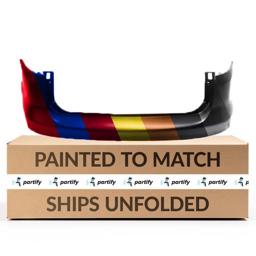 2013-2017 Ford C-Max Rear Bumper Without Sensor Holes - FO1100696-Partify-Painted-Replacement-Body-Parts