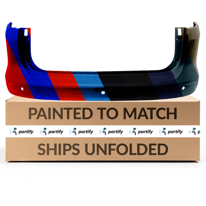 2013-2018 Ford C-Max Rear Bumper With Sensor Holes - FO1100697-Partify-Painted-Replacement-Body-Parts