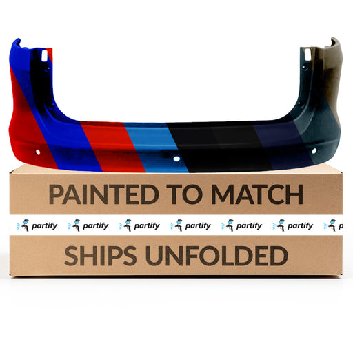 2013-2018 Ford C-Max Rear Bumper With Sensor Holes - FO1100697-Partify-Painted-Replacement-Body-Parts